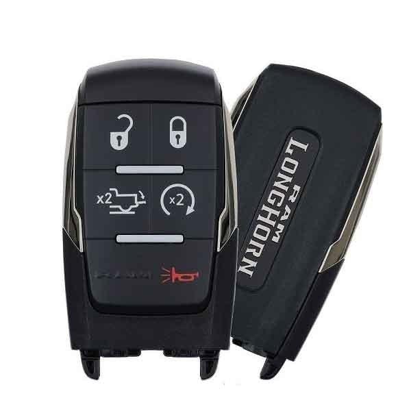 Oem 2019 Dodge Ram Pickup HD 2500 Longhorn / 5-Button Smart Key / PN68375456AB / GQ4-76T RSK-DDG-5456 - main